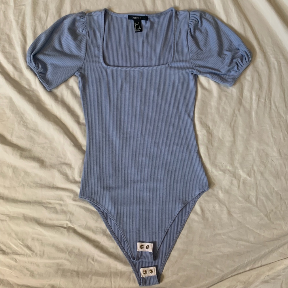 Forever21 Blue Bodysuit
